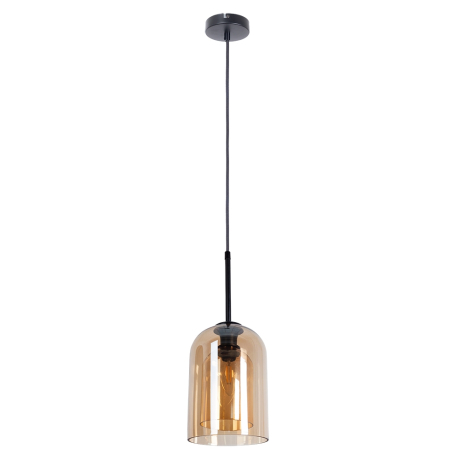 Светильник подвесной с лампочкой Arte lamp A7015SP-1BK+Lamps 