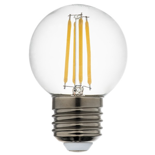 Филаментная лампа E27 6W 3000K (теплый) G50 LED Lightstar 933822