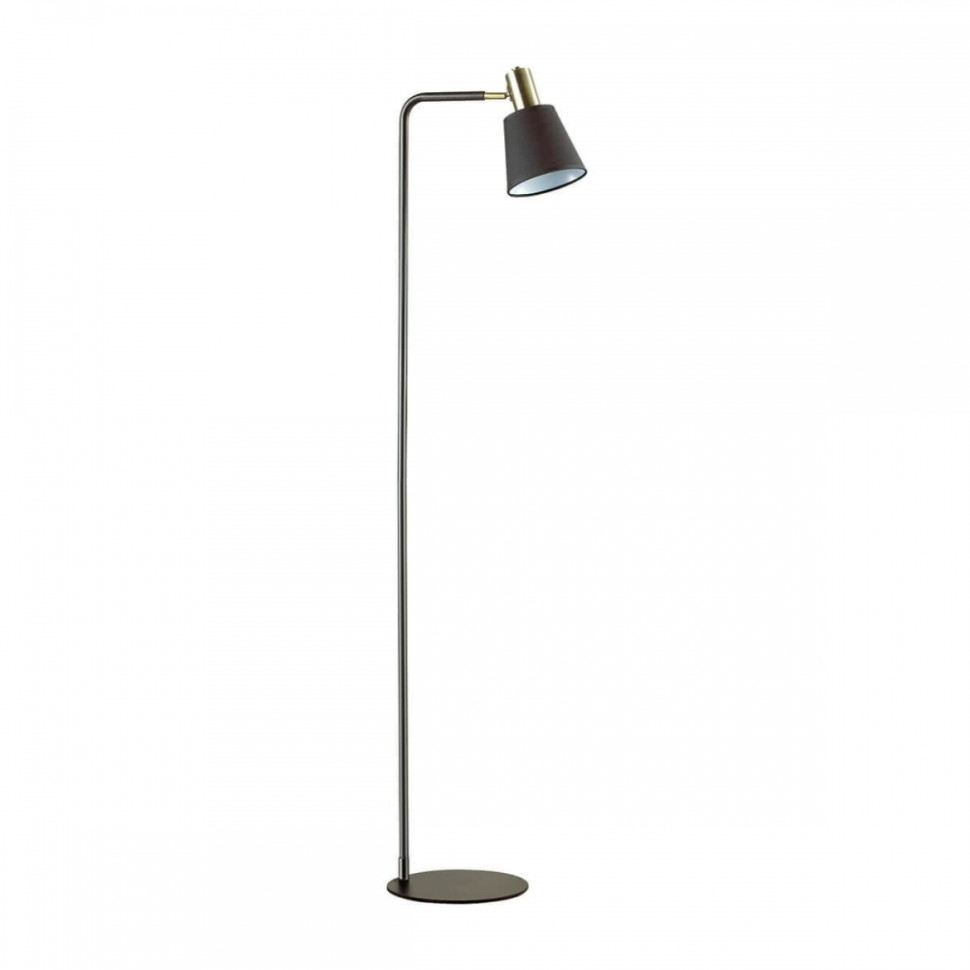 Торшер Lumion Marcus с лампочкой 3638/1F+Lamps E14 P45, цвет черный 3638/1F+Lamps E14 P45 - фото 4