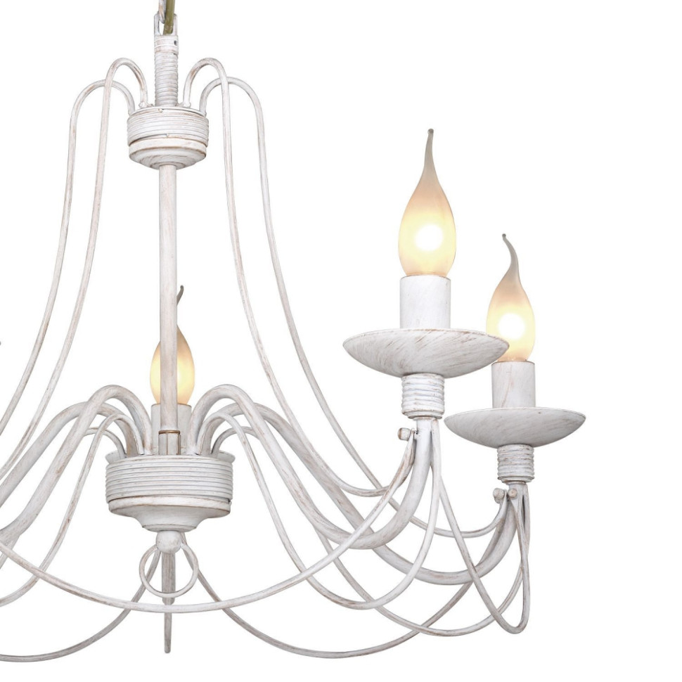 Люстра с лампочками F-Promo Chateau 2164-5P+Lamps, цвет белый с золотом 2164-5P+Lamps - фото 4