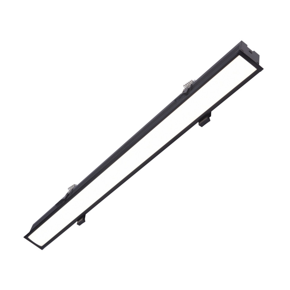 Встраиваемый линейный светильник Favourite Aplot 4112-2C, цвет черный