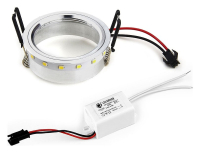 Встраиваемый светильник с LED подсветкой и драйвером Ambrella light 101 LED SET