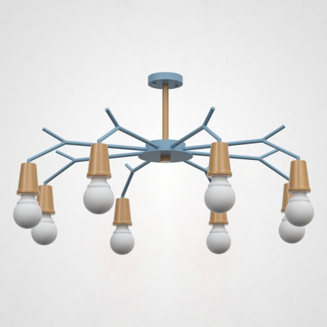 Потолочная люстра LES COLOR D95 Blue ImperiumLoft 696571 (220510-23)