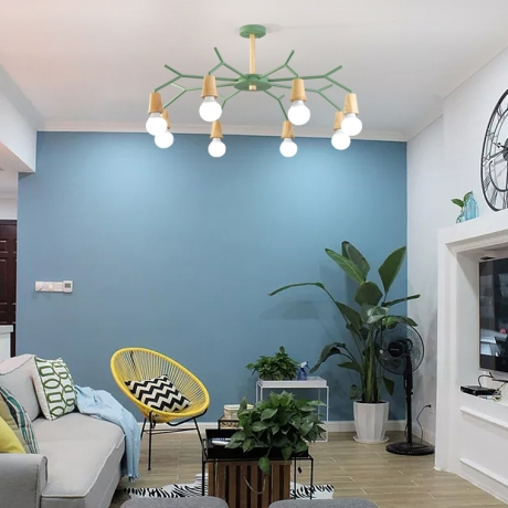 Потолочная люстра LES COLOR D95 Blue ImperiumLoft 696571 (220510-23)