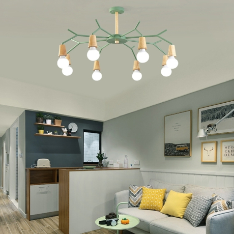 Потолочная люстра LES COLOR D95 Blue ImperiumLoft 696571 (220510-23)