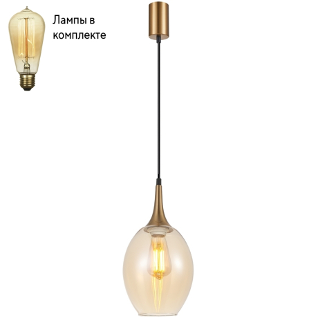 Подвесной светильник с лампочкой F-Promo 4360-1P+Lamps 