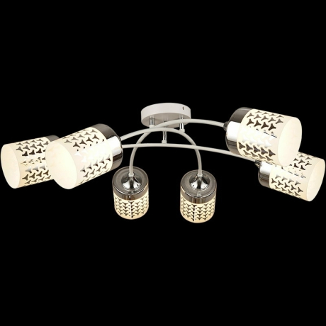 Нарушена упаковка!  <392973> Люстра потолочная Reluce E27 01606-0.3-06 1423638