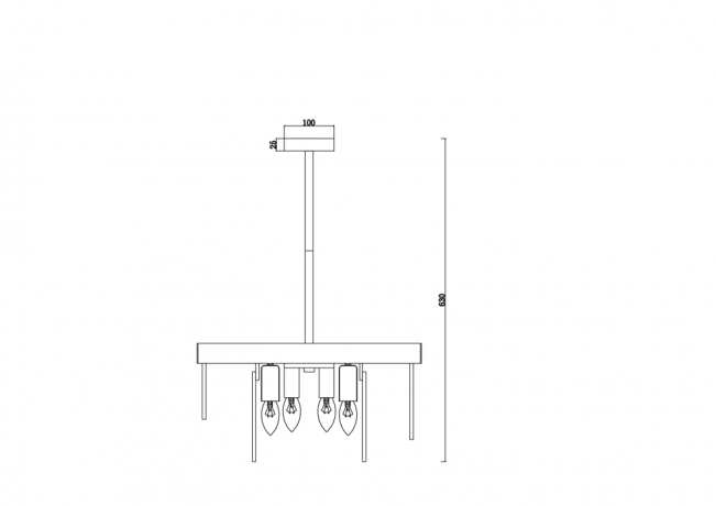 Люстра на штанге Freya Porto FR5104PL-06BS3 