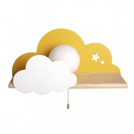 Светильник на стену с Led лампочками в комплекте LOFT IT 10134 Yellow+Lamps 