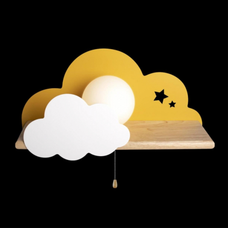 Светильник на стену с Led лампочками в комплекте LOFT IT 10134 Yellow+Lamps 