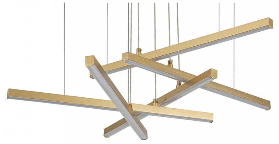 Подвесная люстра Indigo Paralleli 14017/5P Gold 