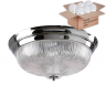 Потолочный светильник Crystal Lux с лампочками Lluvia PL5 Chrome D460+Lamps E14 P45 