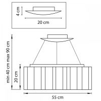 Люстра подвесная Nubi Lightstar 802163
