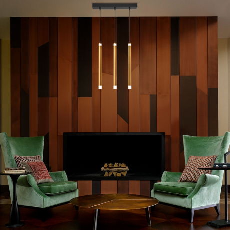 Подвесной светильник Eurosvet Maestro 50133/3 LED бронза 