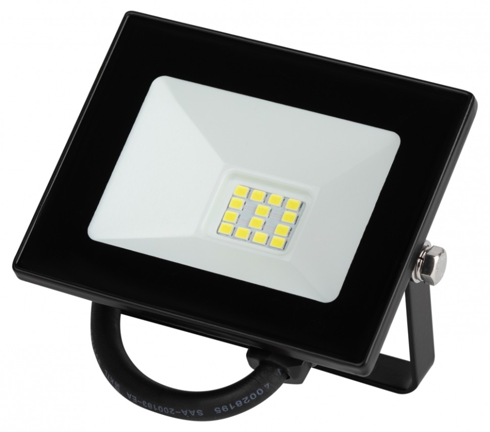 Прожектор светодиодный уличный Эра LPR-024-0-40K-020 (Б0054265), цвет черный - фото 1