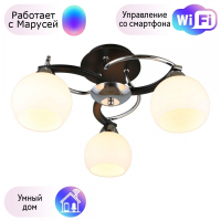 Люстра с поддержкой Маруси потолочная Omnilux OML-25407-03-M