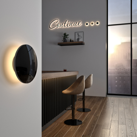 Настенный светильник Elektrostandard Mini Disc черный жемчуг MRL LED 1126 (a061713) 