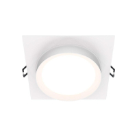 Встраиваемый светильник Maytoni Hoop DL086-GX53-SQ-W