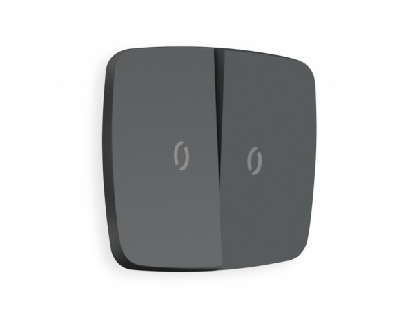 Клавиши для выключателя двухклавишного c подсветкой Ambrella Volt OMEGA OP9040 