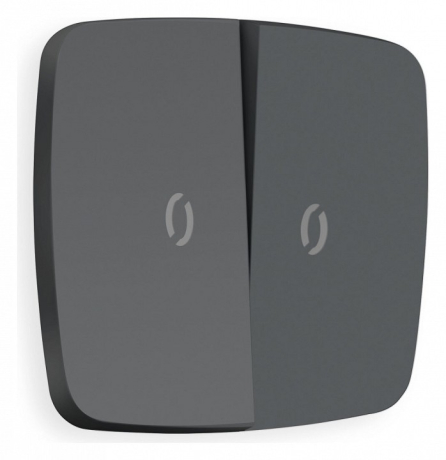 Клавиши для выключателя двухклавишного c подсветкой Ambrella Volt OMEGA OP9040 