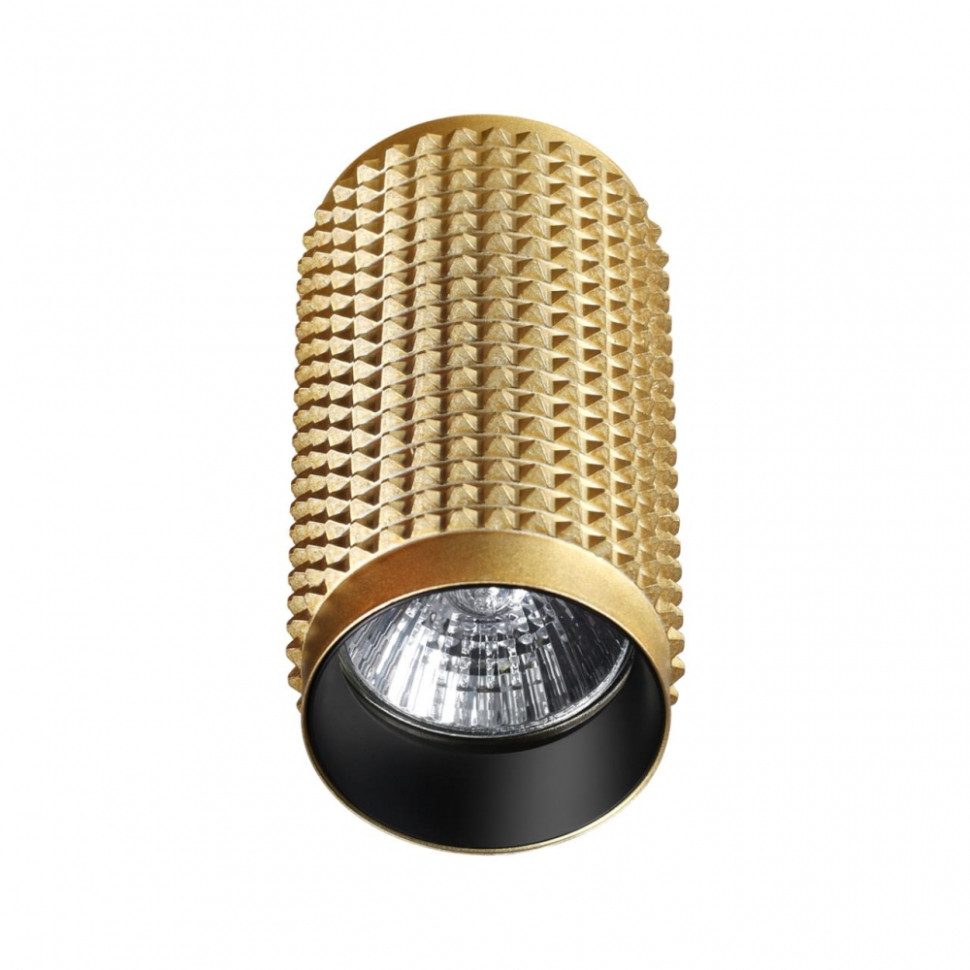 Потолочный накладной точечный светильник Novotech Mais 370756, цвет золото - фото 1