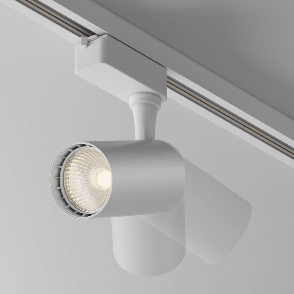 Однофазный LED светильник 6W 3000К для трека Maytoni Technicall Vuoro TR003-1-6W3K-M-W, цвет белый - фото 2