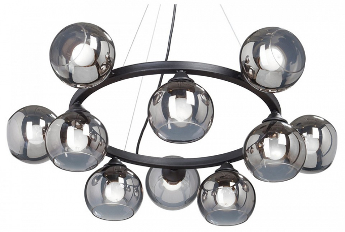 Подвесная люстра Vitaluce Шарики V4485-1/10S 