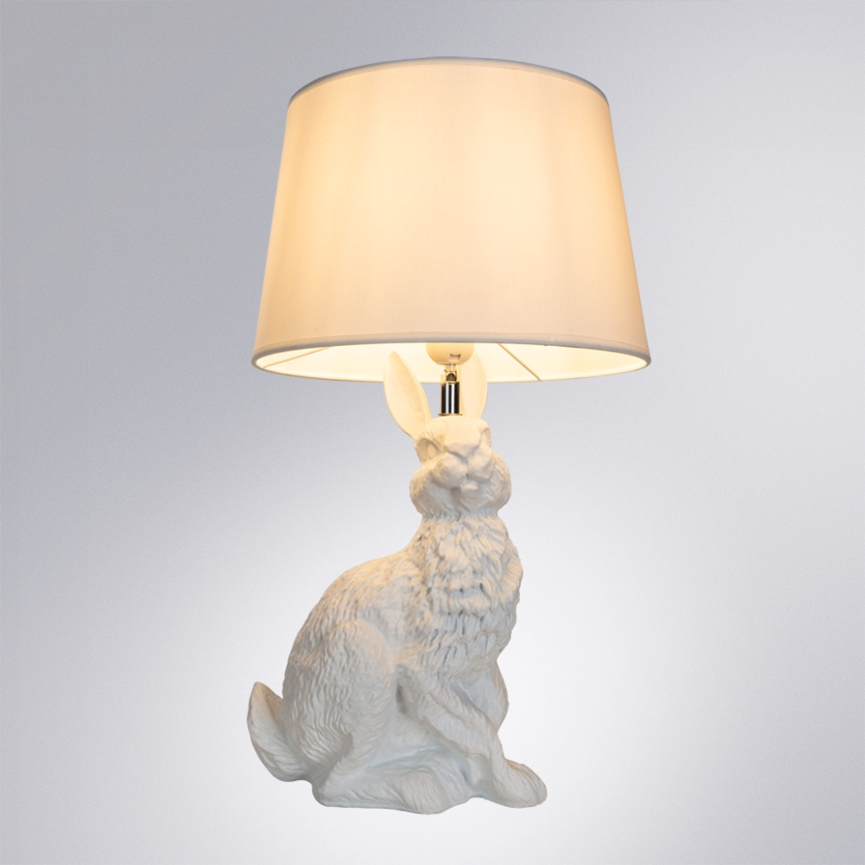 Настольная лампа с лампочками. Комплект от Lustrof. №282328-616571, цвет белый - фото 4