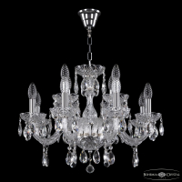Люстра 117/8+4/195 Ni Bohemia Ivele Crystal
