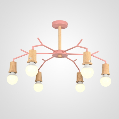 Потолочная люстра LES COLOR D80 Pink ImperiumLoft 696573 (220512-23)