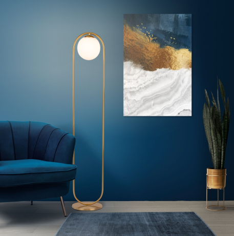 Торшер Eurosvet Ringo 01139/1 золото 