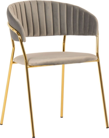 Стул Turin латте с золотыми ножками Bradex Home 761625