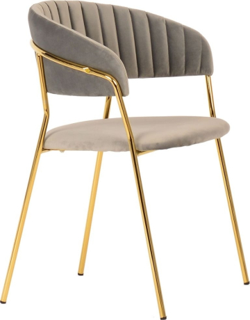 Стул Turin латте с золотыми ножками Bradex Home 761625