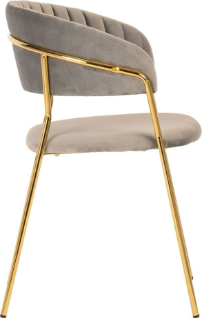 Стул Turin латте с золотыми ножками Bradex Home 761625