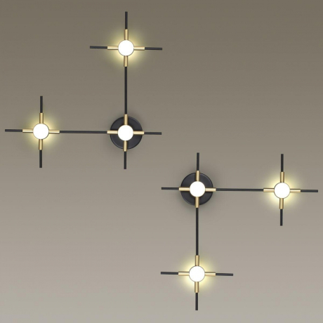 Накладной светильник Odeon Light Costella 3906/9WL 