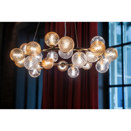 Подвесная люстра Arte Lamp ETEREO A5261LM-25GO 