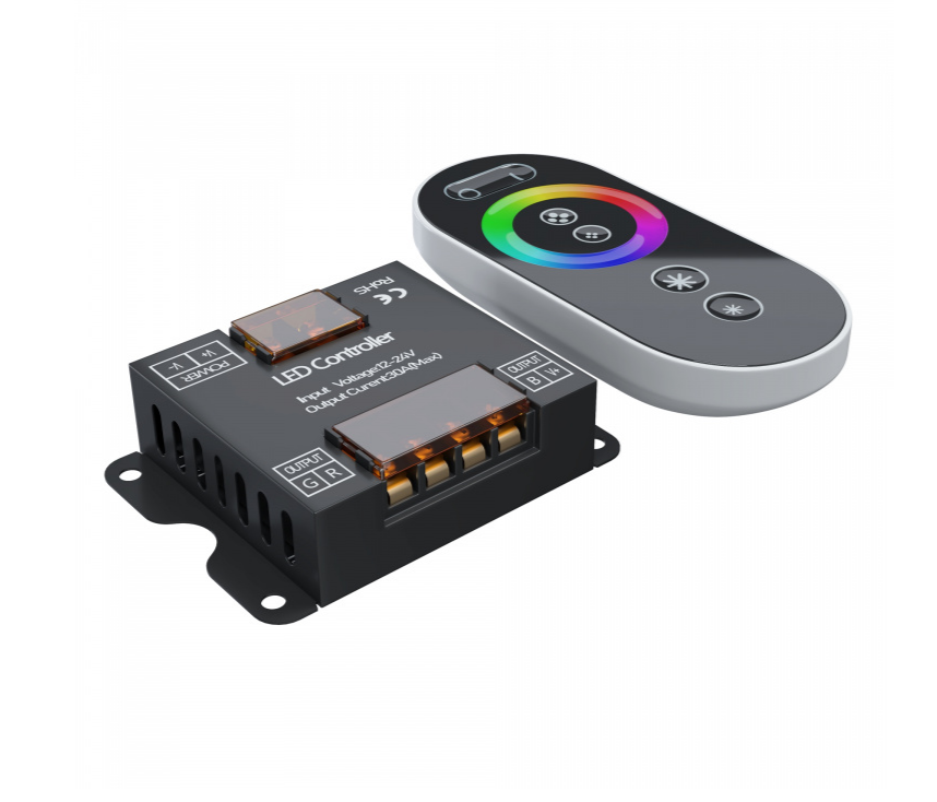 Контроллер для светодиодной ленты RGB 12-24V IP20 Maytoni Led strip CLM002 контроллер для светодиодной ленты rgb clm002