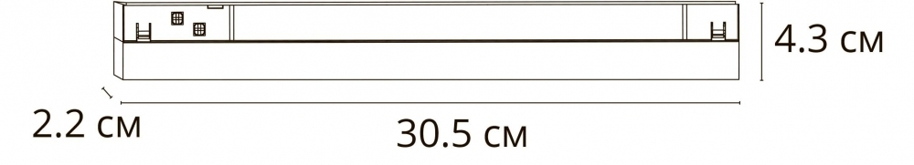 Накладной светильник Arte Lamp Linea A4672PL-1WH 