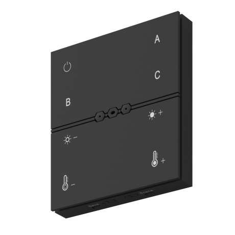 Панель универсальная сенсорная накладная Maytoni Lighting control Smart Home DRC034-8-B 