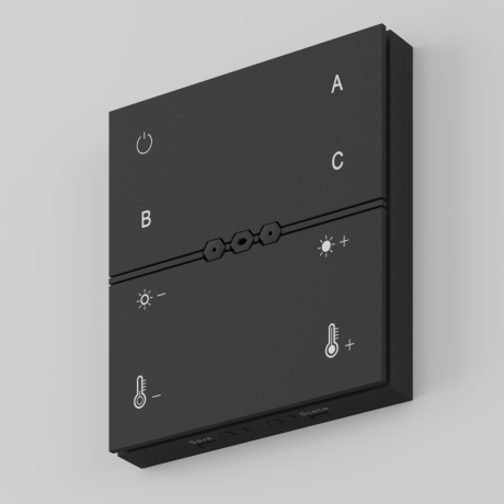 Панель универсальная сенсорная накладная Maytoni Lighting control Smart Home DRC034-8-B 