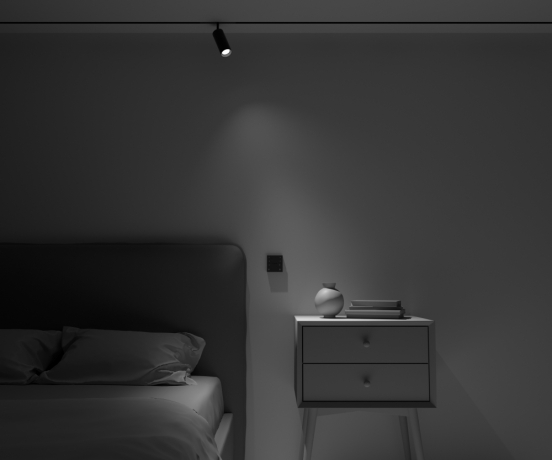 Панель универсальная сенсорная накладная Maytoni Lighting control Smart Home DRC034-8-B 