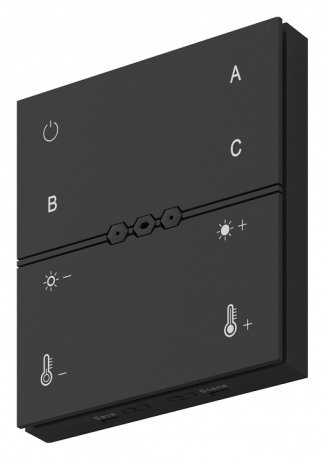 Панель универсальная сенсорная накладная Maytoni Lighting control Smart Home DRC034-8-B 