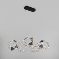 Подвесная люстра Eurosvet Uma 90368/5 черный жемчуг