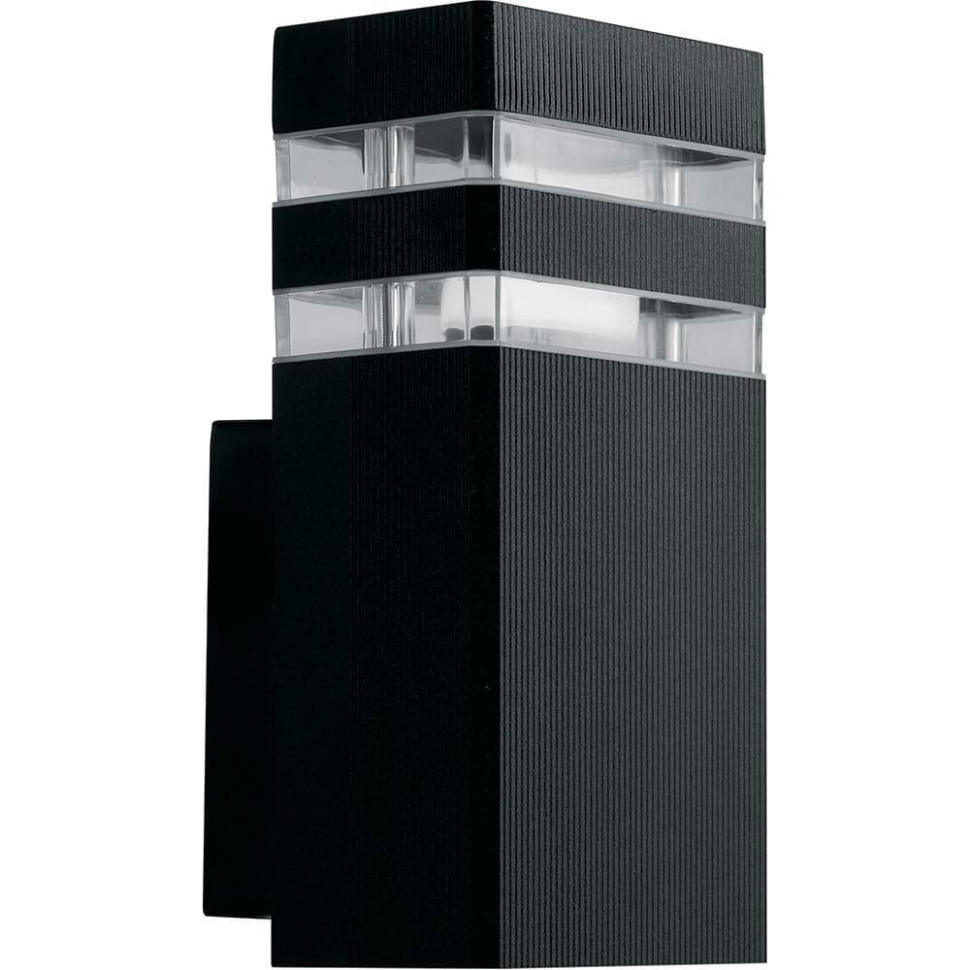 Садово-парковый настенный светильник Сеул DH0806 Feron (41153), цвет черный - фото 1