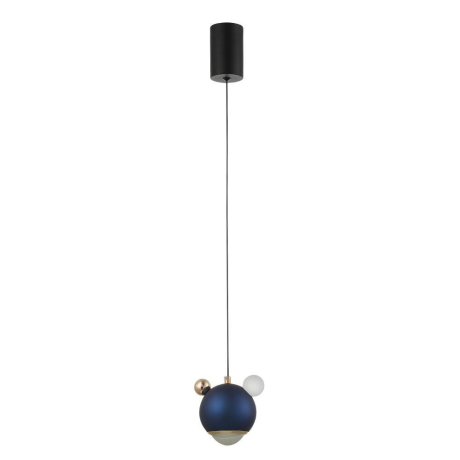 Подвесной светодиодный светильник Crystal Lux Amigo SP Led Blue 