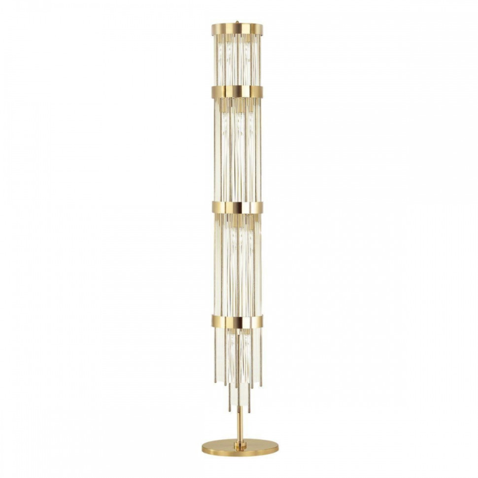 Торшер со светодиодными лампочками E14, комплект от Lustrof. №258582-626982, цвет золотой