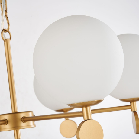 Люстра с лампочками, подвесная, комплект от Lustrof. №303302-617069 