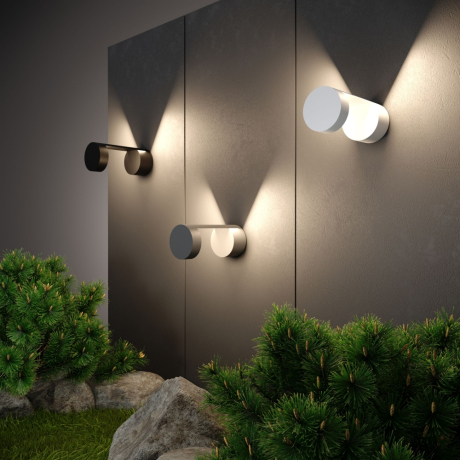 Уличный настенный светильник Elektrostandard  1540 TECHNO LED белый (a053450)