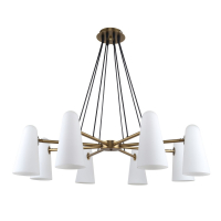 Люстра с лампочками, подвесная, комплект от Lustrof. №297239-617329