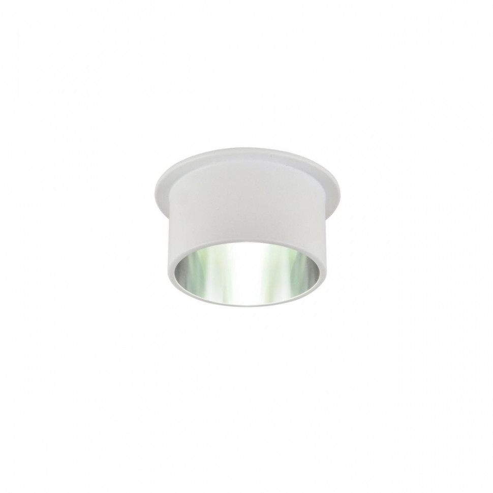 Светильник со светодиодными лампами, встраиваемый, комплект от Lustrof. №385008-617880, цвет белый и серебро - фото 1